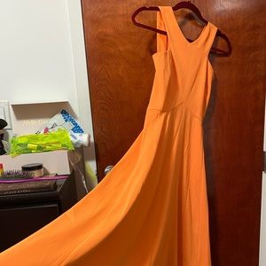 Brand new Karen Millen dress- orange 2